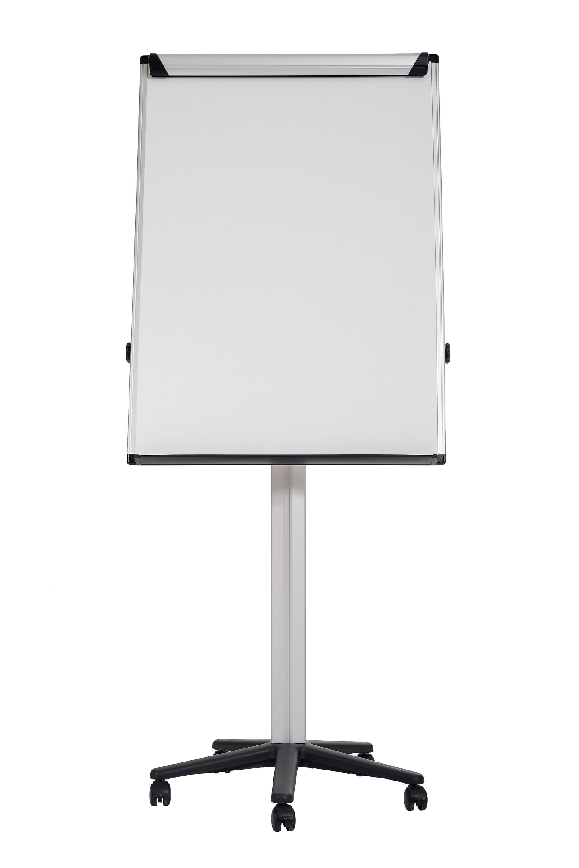 Bi-Office Earth-it Mobile Flipchart Easel Magnetic 700x1000mm Silver - EA4876995 - ONE CLICK SUPPLIES