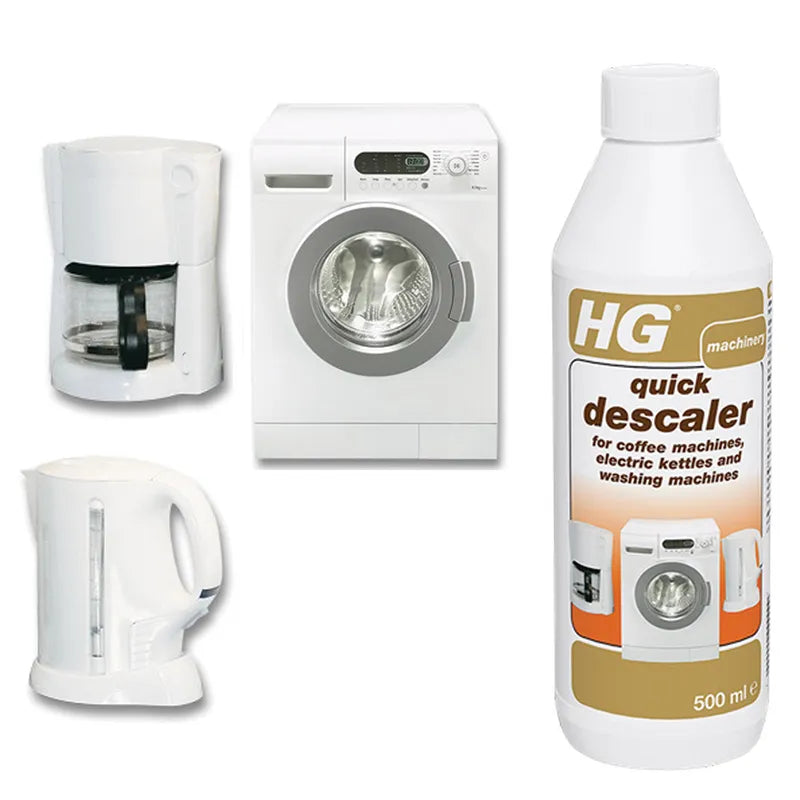 HG Quick Descaler,for Coffee Machines, Kettles & Washing Machines 500ml