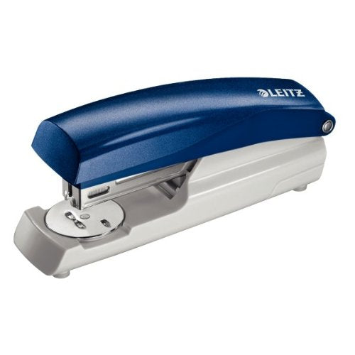 Leitz 5500 Half Strip Stapler Plastic 30 Sheet Blue 55000035 - ONE CLICK SUPPLIES