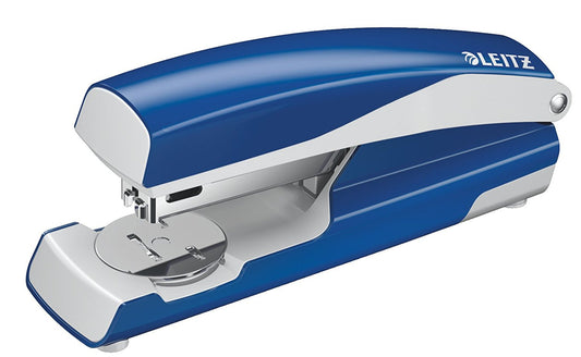 Leitz 5502 NeXXt Half Strip Stapler Metal 30 Sheet Blue 55020035 - ONE CLICK SUPPLIES