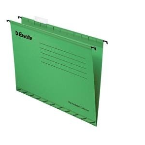 Esselte Classic Foolscap Suspension File Green (Pack of 25) 90337 - ONE CLICK SUPPLIES