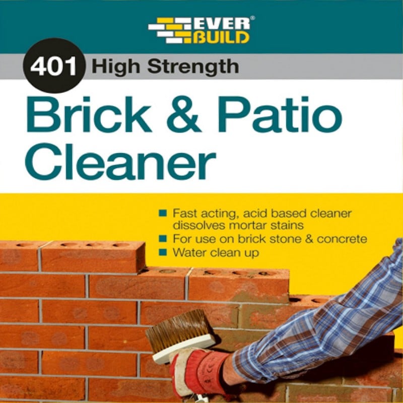 Everbuild 401 Brick & Patio Cleaner 5Ltr Concentrate