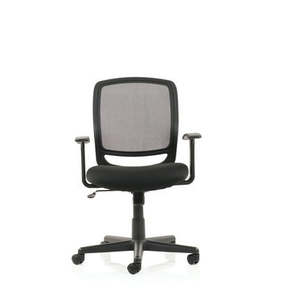 Mave Chair Black Mesh With Arms EX000193 - ONE CLICK SUPPLIES