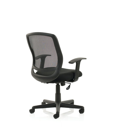 Mave Chair Black Mesh With Arms EX000193 - ONE CLICK SUPPLIES