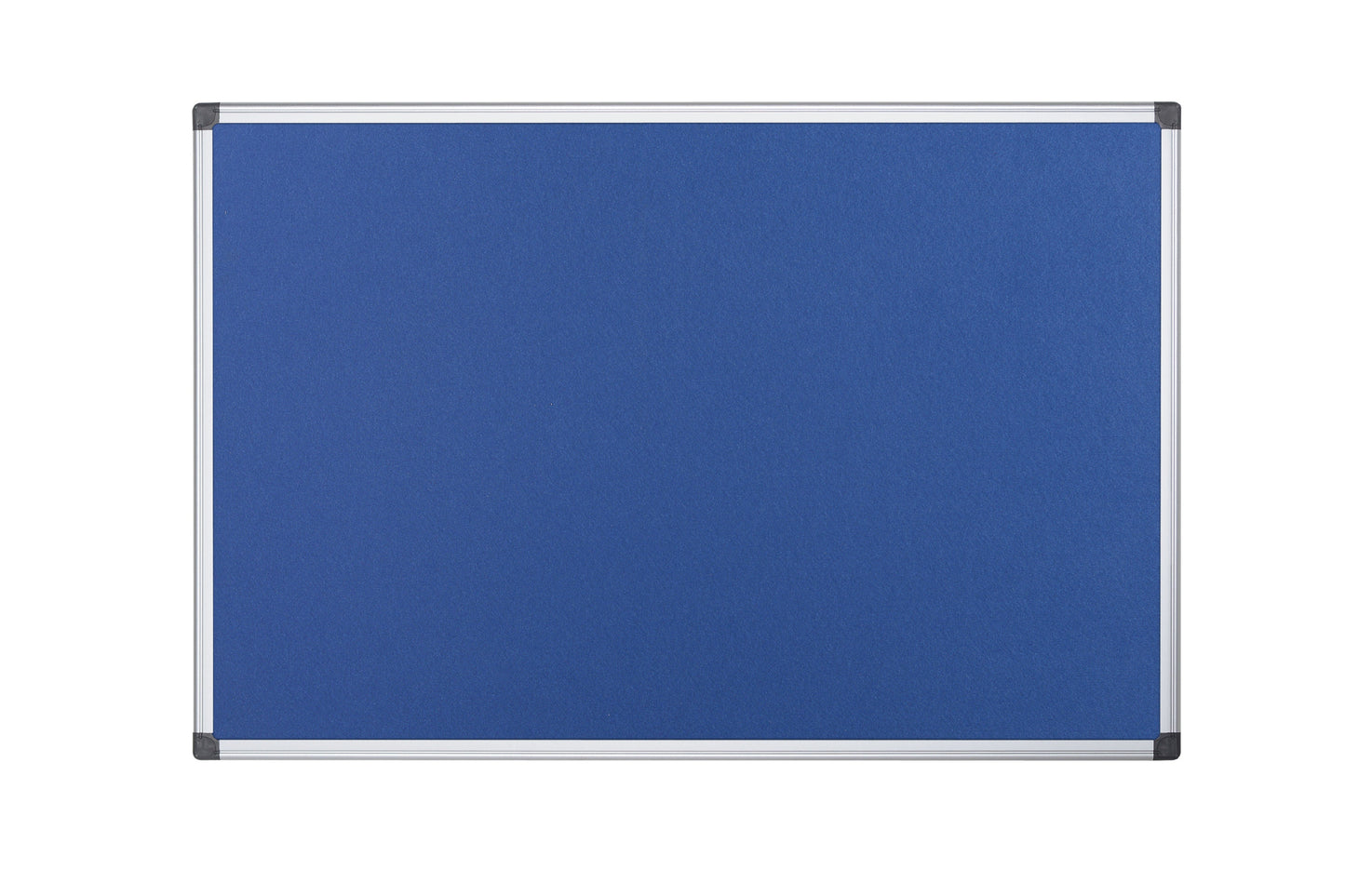 Bi-Office Maya Blue Felt Noticeboard Aluminium Frame 2400x1200mm - FA2143170 - ONE CLICK SUPPLIES