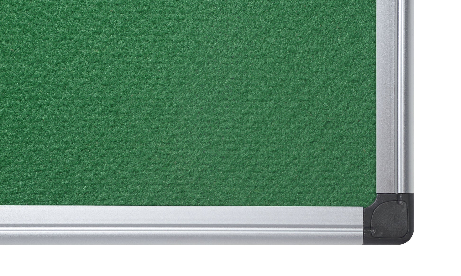 Bi-Office Maya Green Felt Noticeboard Aluminium Frame 1200x1200mm - FA3844170 - ONE CLICK SUPPLIES