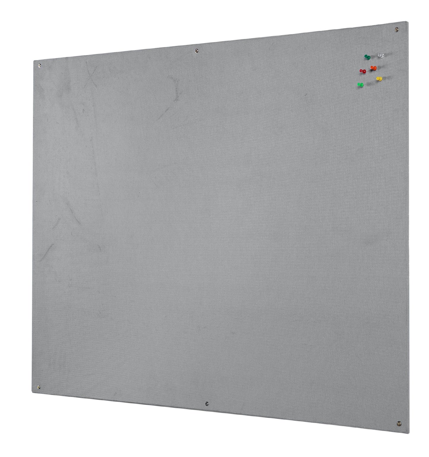 Bi-Office Grey Felt Noticeboard Unframed 900x600mm - FB0742397 - ONE CLICK SUPPLIES