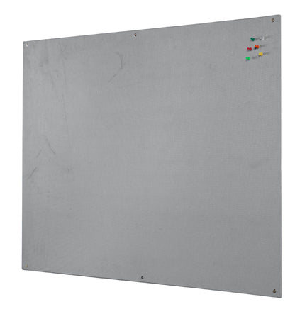 Bi-Office Grey Felt Noticeboard Unframed 900x600mm - FB0742397 - ONE CLICK SUPPLIES