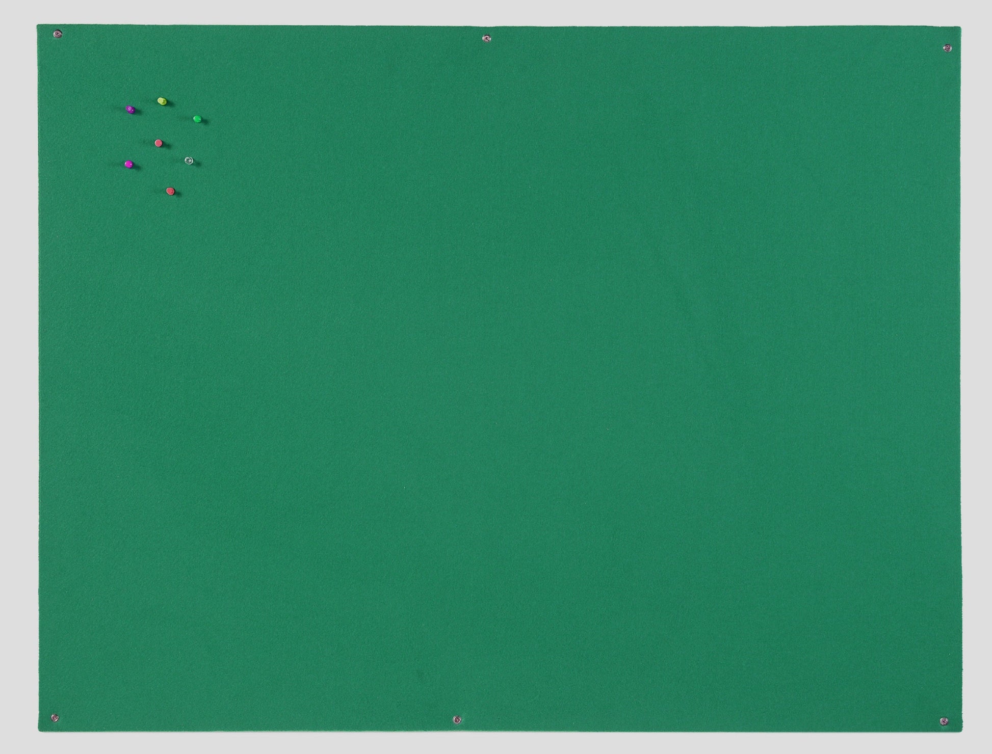 Bi-Office Green Felt Noticeboard Unframed 900x600mm - FB0744397 - ONE CLICK SUPPLIES