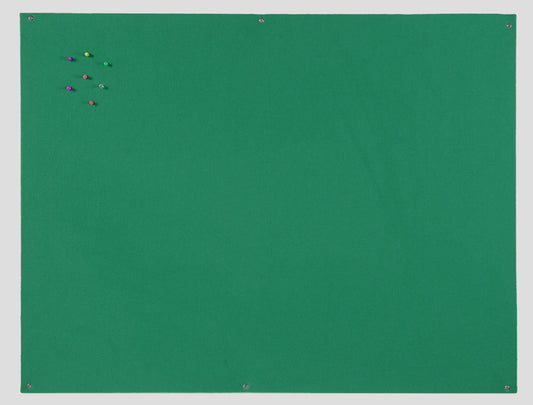 Bi-Office Green Felt Noticeboard Unframed 900x600mm - FB0744397 - ONE CLICK SUPPLIES