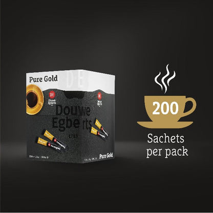 Douwe Egberts Pure Gold Instant Coffee Box of 200 Sticks - ONE CLICK SUPPLIES