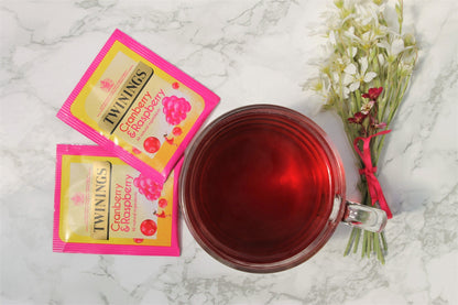 Twinings Cranberry & Raspberry {Individually Wrapped} Tea 20's