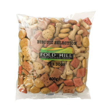 Fold Hill Biscuit Selection For Dogs 800g - ONE CLICK SUPPLIES