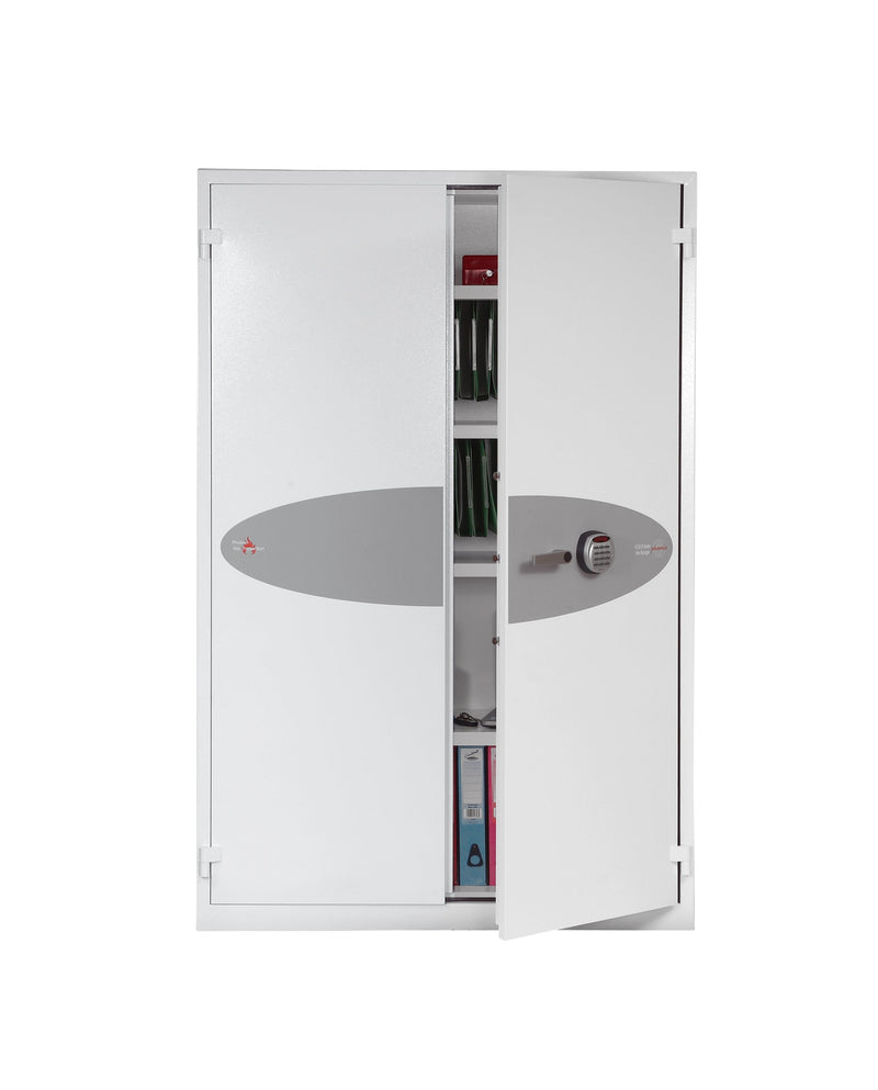 Phoenix Fire Ranger Size 4 Fire Safe Electronic Lock White FS1514E - ONE CLICK SUPPLIES