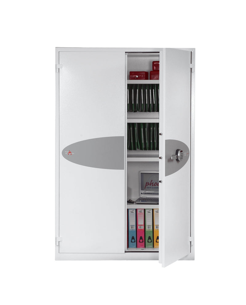 Phoenix Fire Ranger Size 4 Fire Safe Electronic Lock White FS1514E - ONE CLICK SUPPLIES