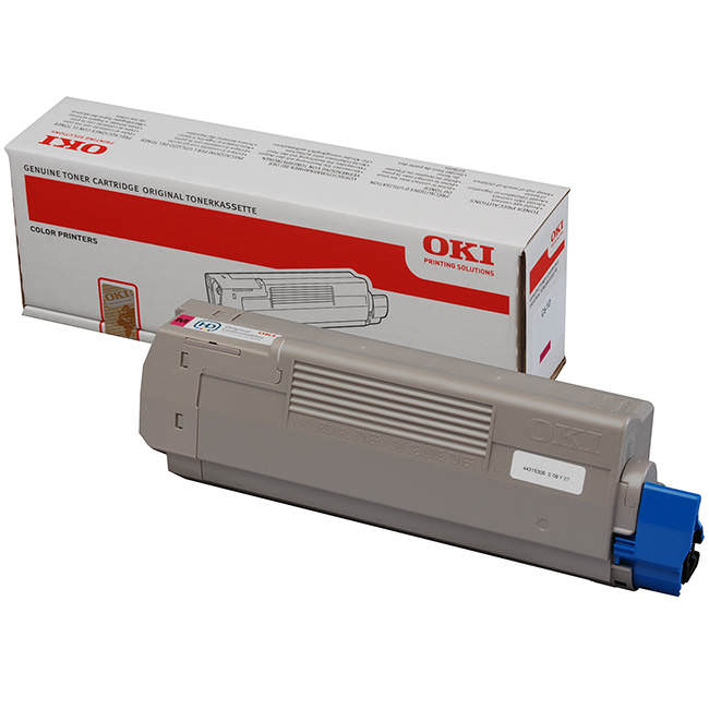 OKI Magenta Toner Cartridge 6K pages - 44315306 - ONE CLICK SUPPLIES