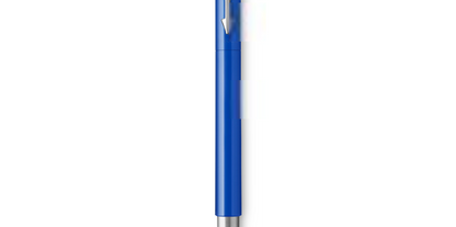 Parker Vector Fountain Pen Blue/Stainless Steel Barrel Blue Ink - S0881011 - ONE CLICK SUPPLIES