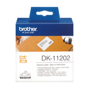 Brother Black On White Shipping Label Roll 62mm x 100mm 300 labels - DK11202 - ONE CLICK SUPPLIES