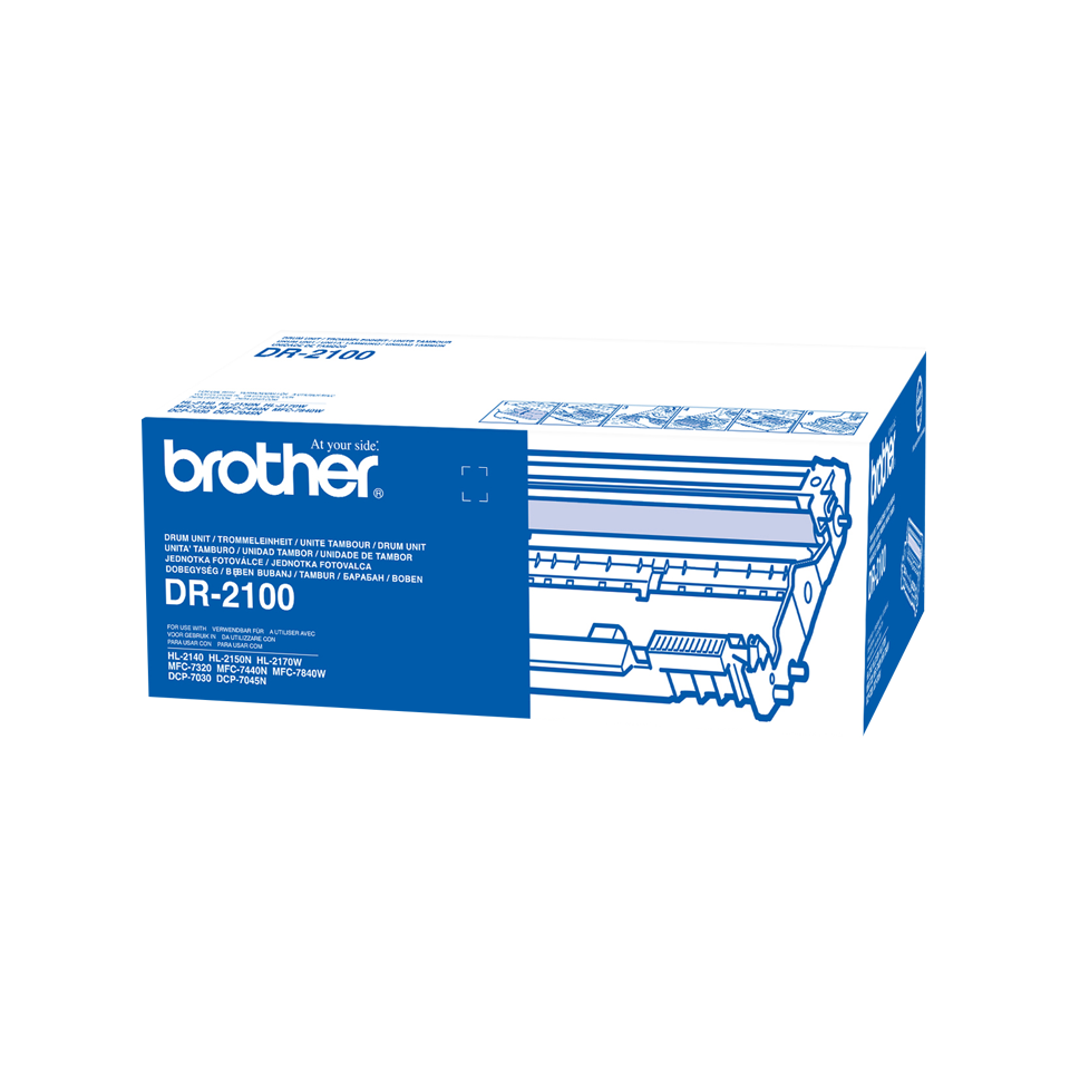 Brother Drum Unit 12k pages - DR2100 - ONE CLICK SUPPLIES