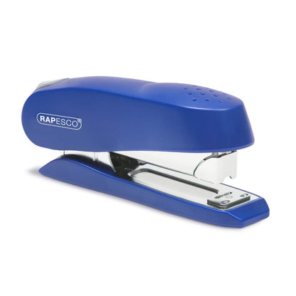 Rapesco Luna Half Strip Stapler Metal 50 Sheet Blue - 237 - ONE CLICK SUPPLIES