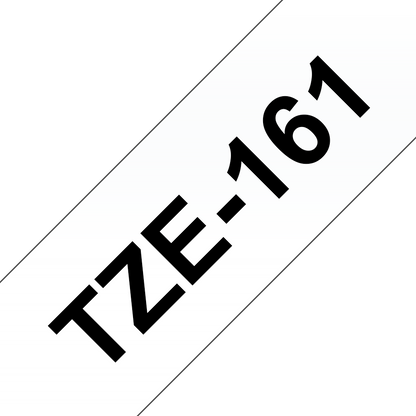 Brother Black On Clear Label Tape 36mm x 8m - TZE161 - ONE CLICK SUPPLIES