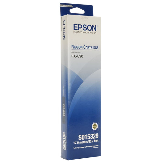 Epson Black Ribbon 7.5 Million Characters - C13S015329 - ONE CLICK SUPPLIES