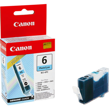 Canon BCI6PC Photo Cyan Standard Capacity Ink Cartridge 13ml - 4709A002 - ONE CLICK SUPPLIES