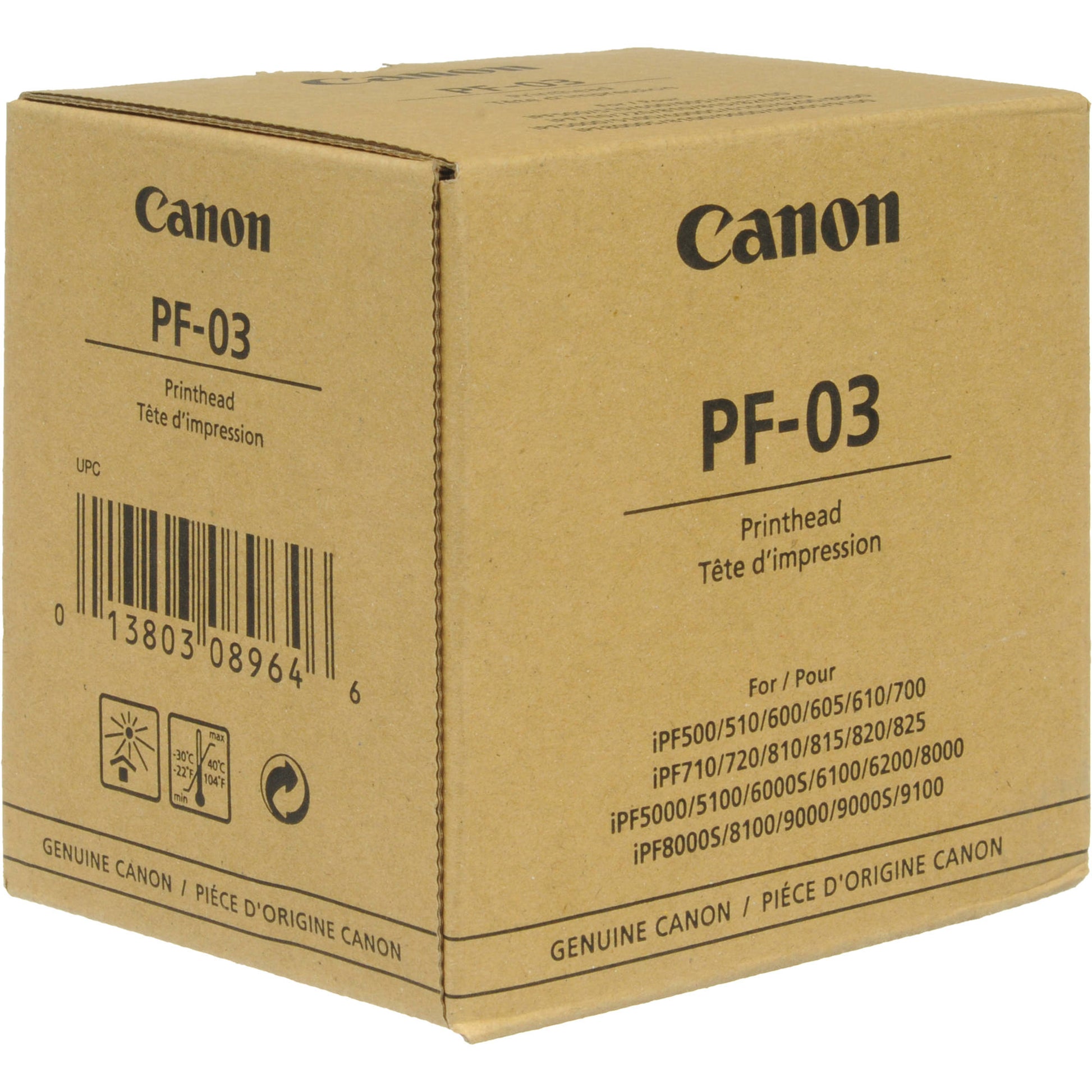 Canon PF03 Black Standard Capacity Printhead - 2251B001 - ONE CLICK SUPPLIES