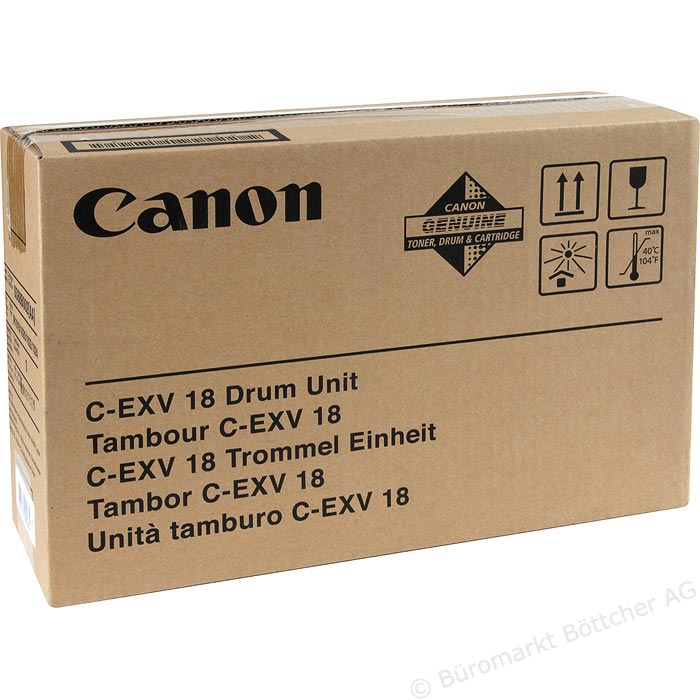 Canon EXV18 Drum Unit 26.9k pages - 0388B002 - ONE CLICK SUPPLIES