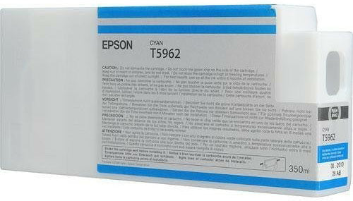 Epson T5962 Cyan Ink Cartridge 350ml - C13T596200 - ONE CLICK SUPPLIES