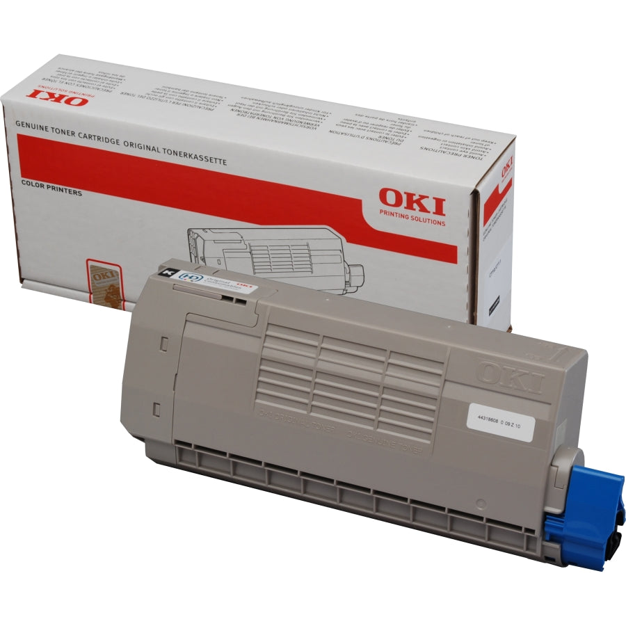 OKI Black Toner Cartridge 11K pages - 44318608 - ONE CLICK SUPPLIES