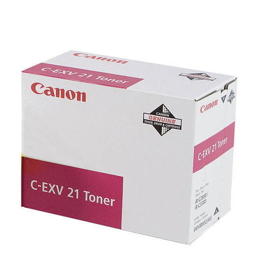 Canon EXV21M Magenta Standard Capacity Toner Cartridge 14k pages - 0454B002 - ONE CLICK SUPPLIES