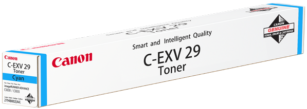 Canon EXV29C Cyan Standard Capacity Toner Cartridge 27k pages - 2794B002 - ONE CLICK SUPPLIES