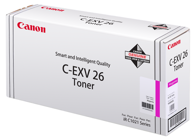 Canon EXV26M Magenta Standard Capacity Toner Cartridge 6k pages - 1658B006 - ONE CLICK SUPPLIES