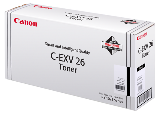 Canon EXV26C Cyan Standard Capacity Toner Cartridge 6k pages - 1659B006 - ONE CLICK SUPPLIES