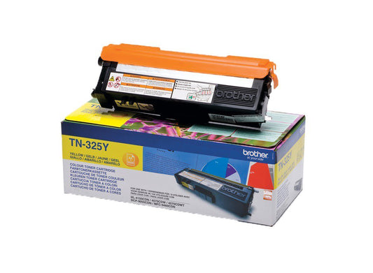 Brother Yellow Toner Cartridge 3.5k pages - TN325Y - ONE CLICK SUPPLIES