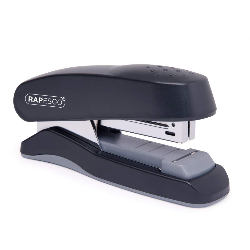 Rapesco Flat Clinch Half Strip Stapler 25 Sheet Black - 1064 - ONE CLICK SUPPLIES