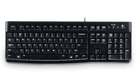 Logitech K120 Keyboard - ONE CLICK SUPPLIES