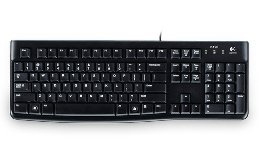 Logitech K120 Keyboard - ONE CLICK SUPPLIES