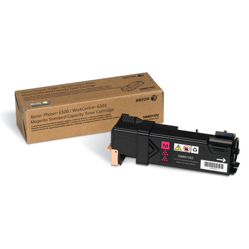 Xerox Magenta Standard Capacity Toner Cartridge 1k pages for 6500 6505 - 106R01592 - ONE CLICK SUPPLIES