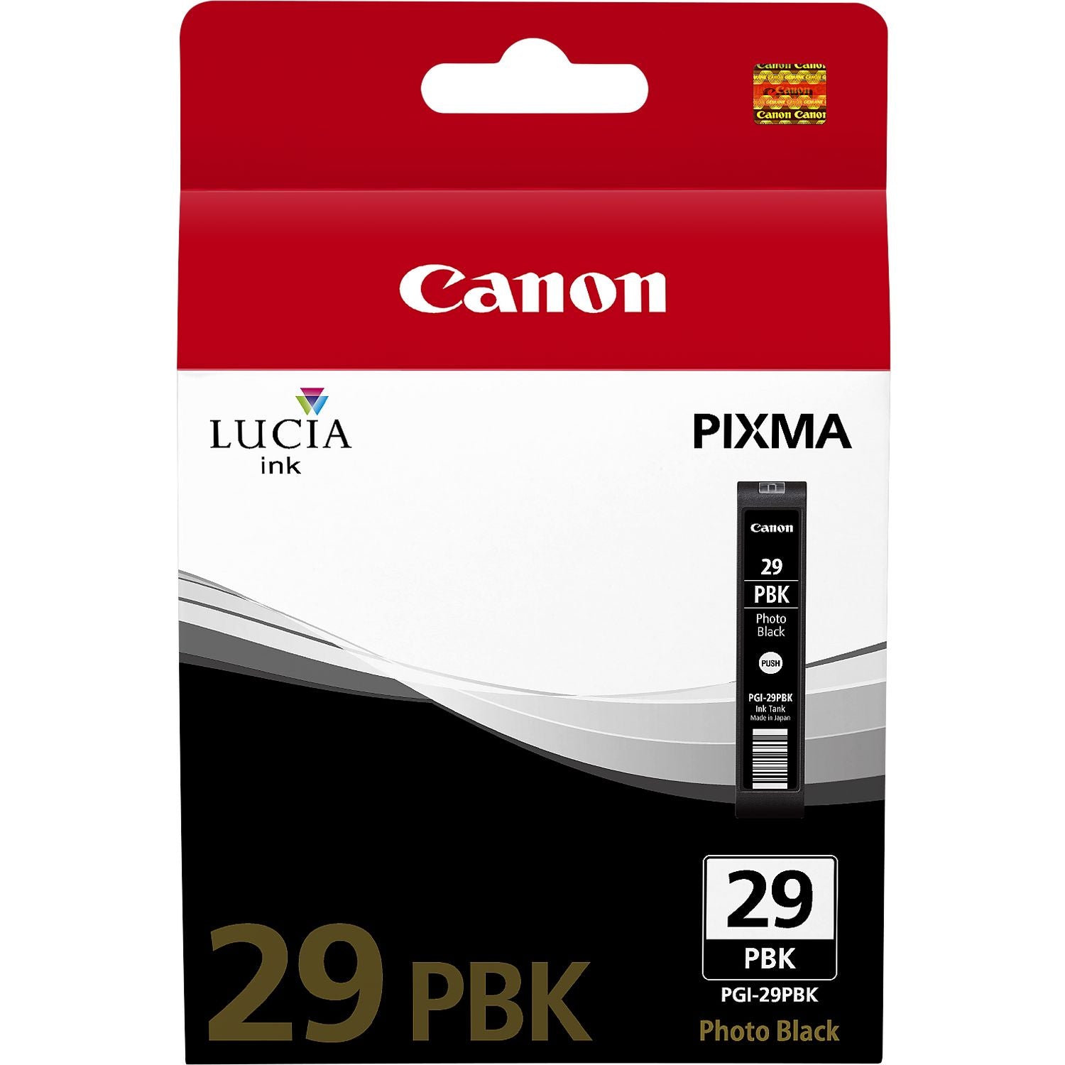 Canon PGI29PBK Photo Black Standard Capacity Ink Cartridge 36ml - 4869B001 - ONE CLICK SUPPLIES