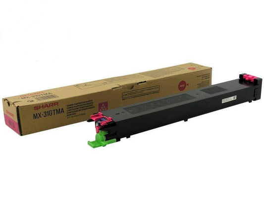 Sharp Magenta Toner Cartridge 15k pages - MX31GTMA - ONE CLICK SUPPLIES