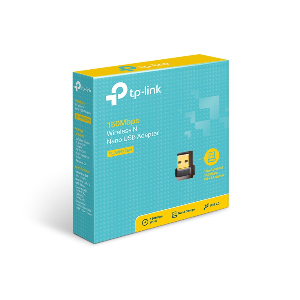 TP Link 150Mbps Wireless N Nano USB adapter - ONE CLICK SUPPLIES