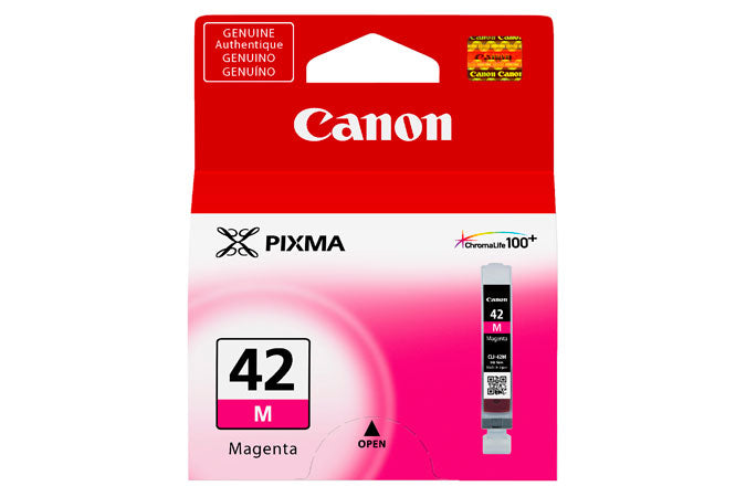 Canon CLI42M Magenta Standard Capacity Ink Cartridge 13ml - 6386B001 - ONE CLICK SUPPLIES