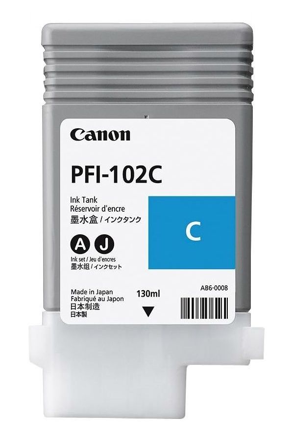 Canon PFI106PC Photo Cyan Standard Capacity Ink Cartridge 130ml - 6625B001 - ONE CLICK SUPPLIES