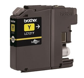 Brother Yellow Ink Cartridge 4ml - LC121Y - ONE CLICK SUPPLIES