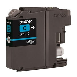 Brother Cyan Ink Cartridge 4ml - LC121C - ONE CLICK SUPPLIES