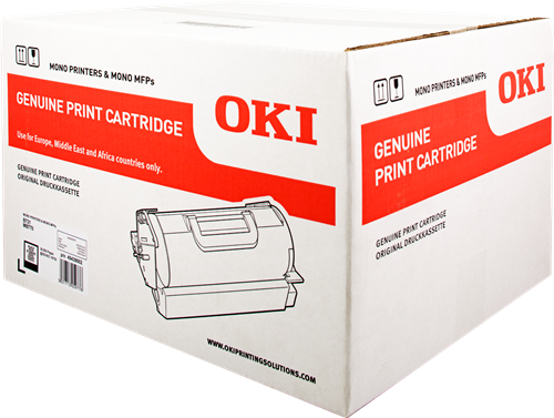 OKI Black Toner Cartridge 36K pages - 45439002 - ONE CLICK SUPPLIES