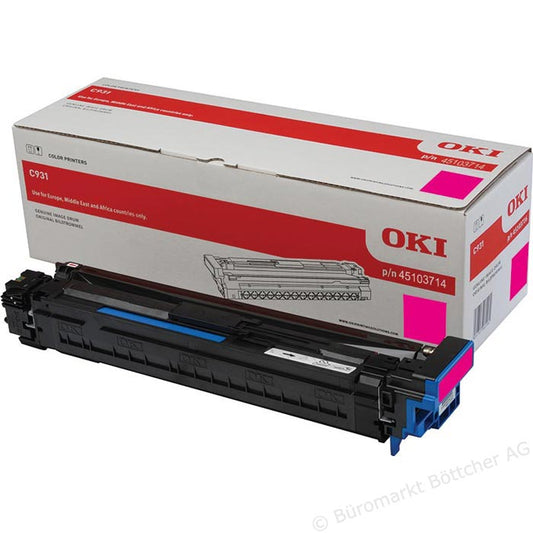 OKI Magenta Drum Unit 40K pages - 45103714 - ONE CLICK SUPPLIES