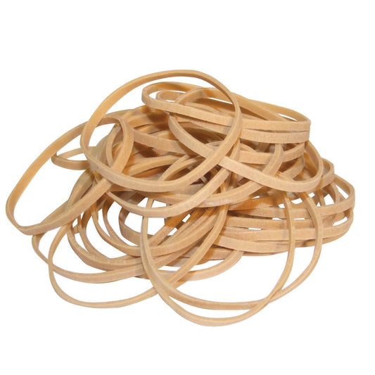 ValueX Rubber Elastic Band No 16 1.5mmx60mm 454g Natural - 25501 - ONE CLICK SUPPLIES